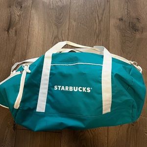 Rare retro Starbucks duffle bag